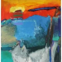 Emily Mason, Harbor, 1994, Oil on Canvas