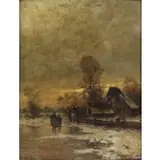 Ludvig Munthe, Winter Landscape