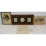 Kenneth Miller Adams, Haystacks For Lithograph and Oil