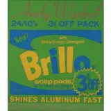 Pasadena Art Museum/Brillo 1970 by Andy Warhol, Silkscreen Exhibition Poster, sold Jun 2020