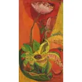 Edward Millman, Tropical Arrangement, Oil on Canvas