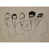 Al Hirschfeld, The Sopranos