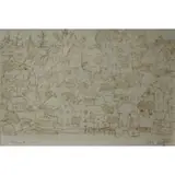 Alex Katz, Stonington, Me, Ink and Wask On Paper "Stonington, Me "