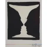 Jasper Johns, Cup 2 Picasso, 1973, Lithograph