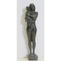 Untitled by Per Ung, Bronze Mother & Child Signed on the base, sold May 2020