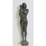 Per Ung, Untitled, Bronze Mother & Child Signed on the base