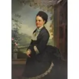 Thomas Jones Barker, Portrait of a Lady, Oil on canvas