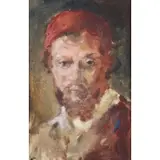 John Terelak, Untitled, Oil on Board