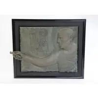 Picasso by Bill Mack, Bonded Bronze Framed Relief "Picasso" from an edition of 65, sold Apr 2020
