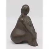 Wonderful patina and execution by Renée Sintenis, Bronze Seated Nude, sold Apr 2020
