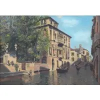 Venetian Scene by Warren Sheppard, Oil on Canvas, sold Mar 2020