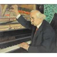 Bernhard Gutmann, The Piano Tuner, 1931, Oil on Canvas