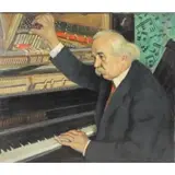 Bernhard Gutmann, The Piano Tuner, 1931, Oil on Canvas