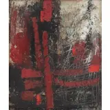 William Freed, Untitled, Double sided oil on board