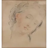 Giovanni Battista Cipriani, Portrait, Chalk on Paper