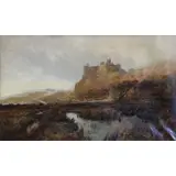 Edwin Alfred Pettitt, Harlech Morning, Oil on Canvas