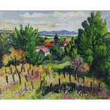 Louis Neillot, Landscape, Oil on Canvas