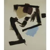 Walter Quirt, Use of White #18, 1961, Oil on Canvas