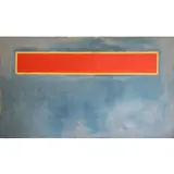 Stewart Hitch, Red Bar, 1977, Oil on Canvas