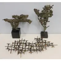 William Bowie, Untitled, 3 Bronze Sculptures
