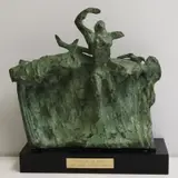 Jacob, Spirit Of The Wave, Patinated Bronze Sculpture "Spirit Of The Wave"