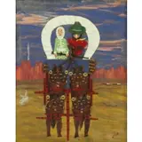 Joseph Nickel Aka Welsh, Going West, Mixed Media
