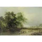 Henry John Boddington, Landscape, Oil on Canvas