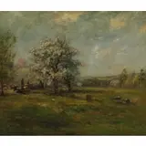 Edward Gay, Landscape, Oil on Canvas