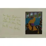 Jacob Lawrence, And God Said Let the Earth Bring Forth Grass, Trees, Fruits and Herbs, 1990, Screen print and chine colle