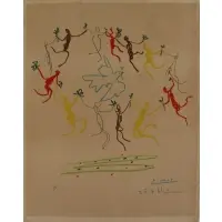 Pablo Picasso, La Ronde de la Jeunesse, 1961, Lithograph