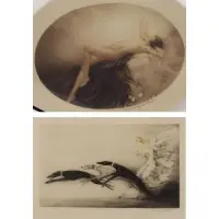 Speed II by Louis Icart, Pair of Lithographs, sold Dec 2019