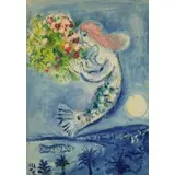 Nice Soleil Fleurs by Marc Chagall, 1962, Lithograph, sold Dec 2019