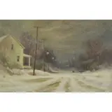 Wayne Morrell, Landscape, Oil on Canvas