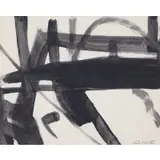 Franz Kline, Abstract Composition, Gouache on Paper
