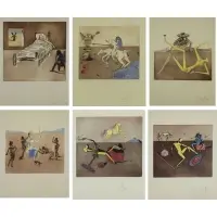 Salvador Dalí, Le Legacy, Grouping of 6 Etchings
