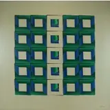 Zigi Ben-Haim, Geometric Composition, Oil on Canvas