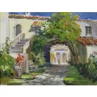 George Cherepov, Landscape, Oil on Canvas