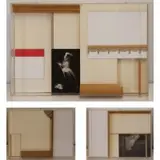 Cletus Johnson, Exposition, Grouping of Three Mixed Media Assemblages