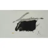 Airless Black by Robert Motherwell, 1981, Color Lithograph, sold Oct 2019