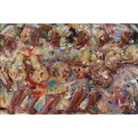 Tafa Fiadzigbe, Women of the Calabash, Scupltured Collage