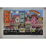 Schlepping on 2nd by Charles Fazzino, 3-D Serigraph, sold Oct 2019