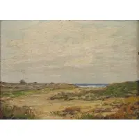 Sidney Wright Curtis, Landscape, Oil on Board