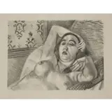 Le Repos du Modele by Henri Matisse, Lithograph, sold Sep 2019