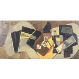 Nicholas Takis, Cubist Still Life, Oil on Masonite