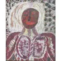 Nicholas Grippi, Figure, Gouache on Board