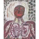 Nicholas Grippi, Figure, Gouache on Board