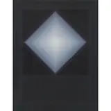 Rino Sernaglia, Positivo-Negativo, 1974, Acrylic on Canvas