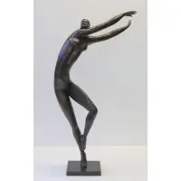 Guy Martin A'Beckett Boyd, Untitled, A large and beautiful signed bronze sculpture of a dancer