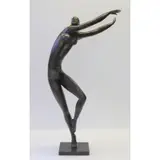 Guy Martin A'Beckett Boyd, Untitled, A large and beautiful signed bronze sculpture of a dancer