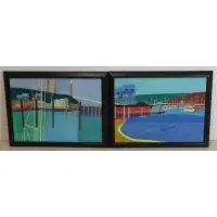 Nora Stark, Untitled, 2 Signed Watercolors
